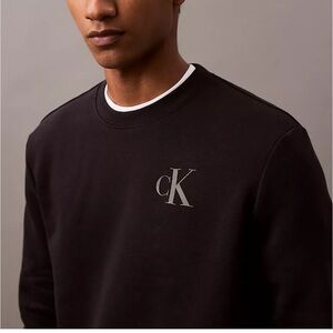 Calvin Klein Men's Black Sweatershirt